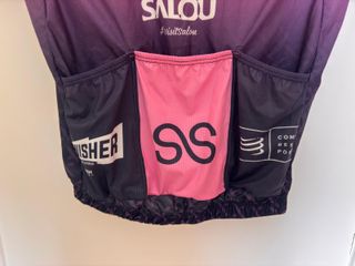 Maillot Ciclismo Mussara Salou Rosa Talla S