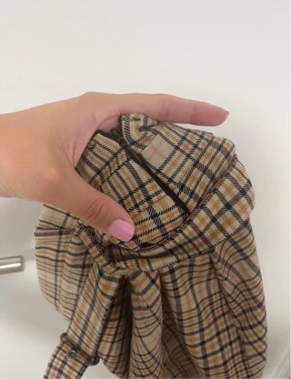 Falda Bershka cuadros