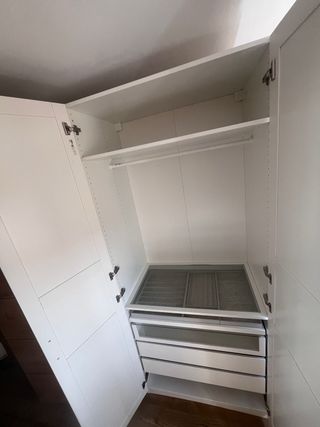 Armario Ikea Blanco 236x100x58 con joyero