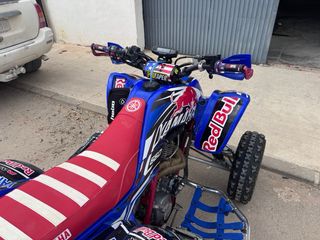 Yamaha Raptor 660 R Azul y Rojo