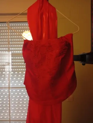 Vestido de fiesta rojo