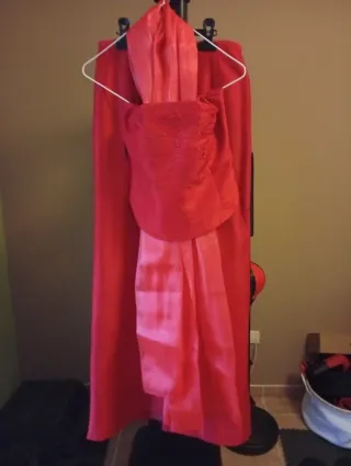 Vestido de fiesta rojo