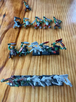 16 Guerreros Orcos Warhammer