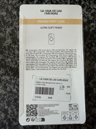 Funda iPhone 17 Pro Antideslizante a estrenar.