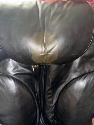 Sillón Masaje Negro Piel