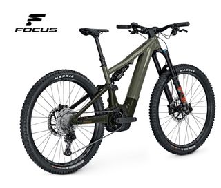 Bicicleta Eléctrica FOCUS SAM 2 6.8 Verde Militar