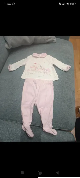 Conjunto Prenatal Niña Rosa