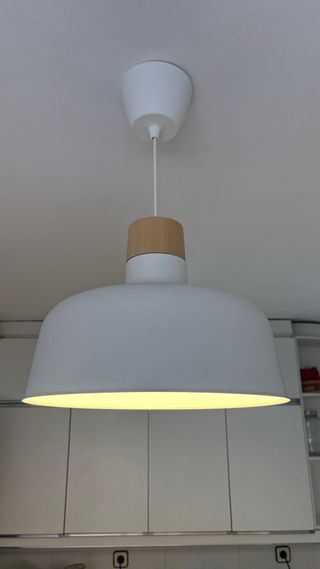 Lámpara Techo IKEA Nórdica Blanca