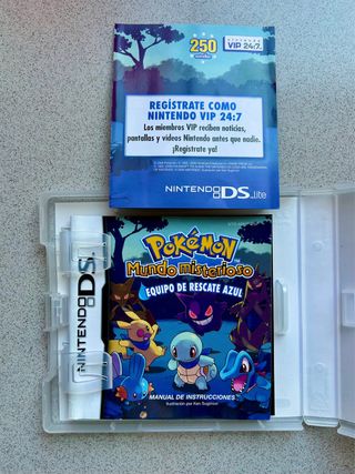Pokemon Mundo Misterioso Equipo Azul Nintendo DS 🇪🇸