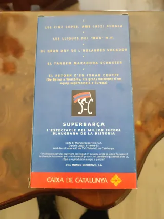 Super Barça El Mundo Deportivo 2 VHS