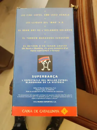 Super Barça El Mundo Deportivo 2 VHS