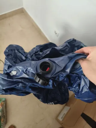 Colchón inflable con motor eléctrico