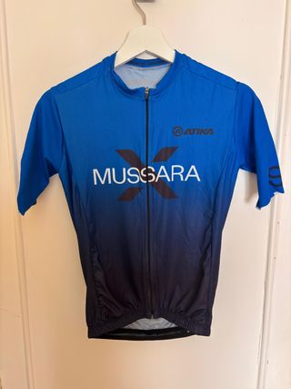 Maillot Ciclismo Mussara Donostia Azul