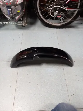 Guardabarros Vespino F9 Negro Brillo