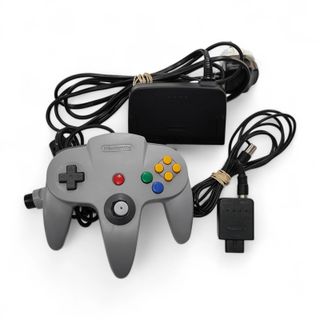 CONSOLA NINTENDO 64 + MANDO + CABLES
