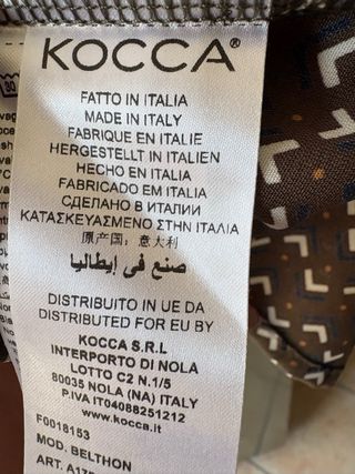 Camicia Kocca taglia S fantasia geometrica