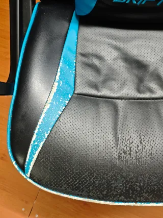 Silla Gamer Drift Negra y Azul