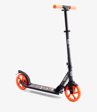 Patinete Oxelo naranja y negro