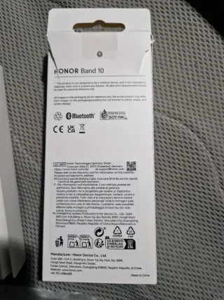 Smartwatch Honor Band 10 Negro/Dorado