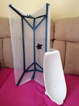 Bañera Stokke XL con hamaca para bebé