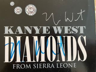 Kanye West - Diamonds from Sierra Leone - Firmado