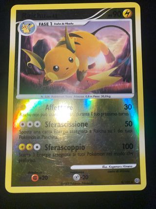 Raichu Lv.45 Rev Holo STF 8/100 Fronte di Tempesta