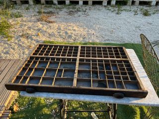 Cajones mueble imprenta antiguo Chivalete