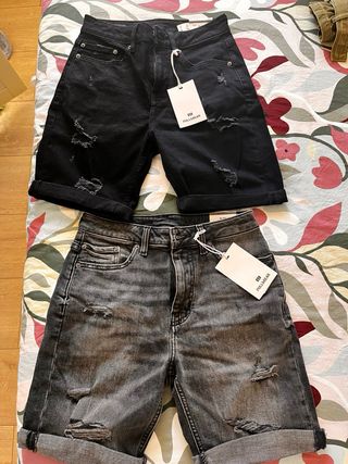 Pack 2 Vaqueros Cortos Pull&Bear