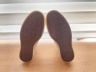 Converse Blancas Corazones Rosas Talla 38