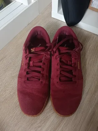 Zapatillas Puma 42 rojas. Muy comodas