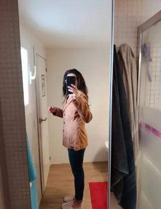 Chaqueta Stradivarius ante S/36