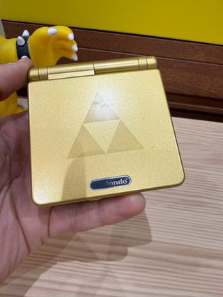 Game Boy Advance SP Zelda Edición Dorada
