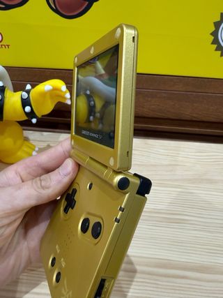 Game Boy Advance SP Zelda Edición Dorada