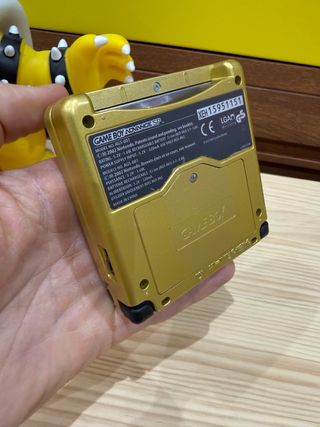 Game Boy Advance SP Zelda Edición Dorada