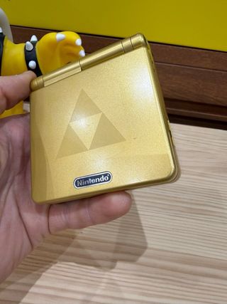 Game Boy Advance SP Zelda Edición Dorada