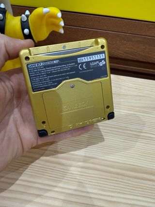 Game Boy Advance SP Zelda Edición Dorada