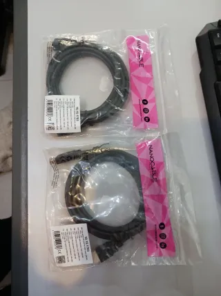 2 Cables HDMI NANOCABLE 3m