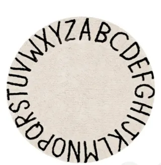 Alfombra infantil Lorena Canals ABC lavable