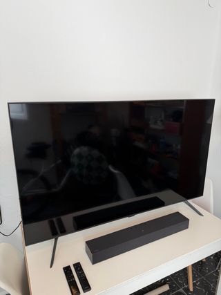TV Samsung Smart 55 + Barra Sonido