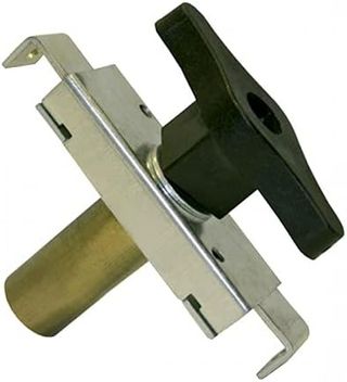 DOJA Industrial | Cerradura Basculante Puerta Garaje | Tamaño Cilindro 40 | 1 Unidad | Acero Galvanizado | Cerraduras para Puert