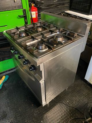 Cocina Industrial 4 fuegos