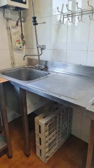 Estación de lavado industrial