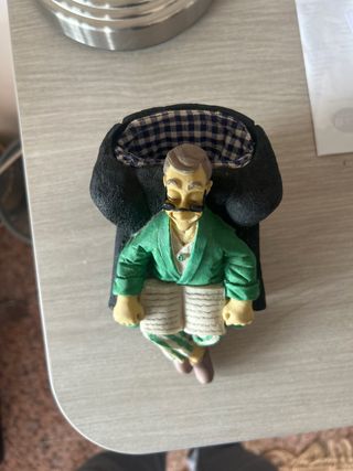 Tarjetero Marrón y Verde