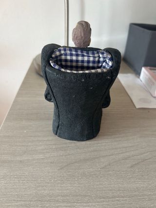 Tarjetero Marrón y Verde