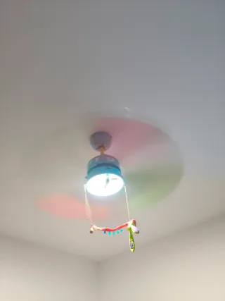Ventilador de techo infantil