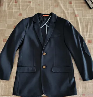 Americana azul,talla 12