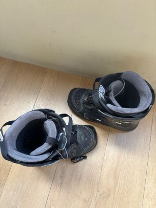 Botas Snowboard Salomon Talla 45 Negras.