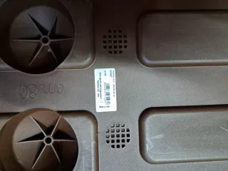 Jardinera Rectangular 80cm Marrón