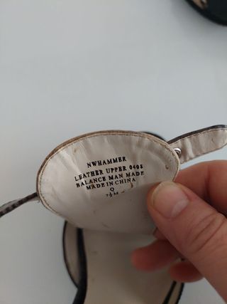 Sandalias Nine West T 7 1/2