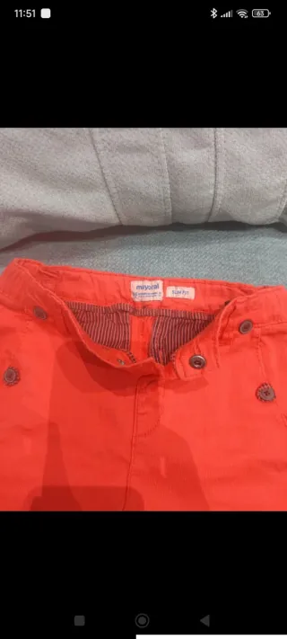 Pantalón Slim Fit Mayoral Coral